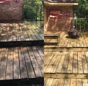 Deck Cleaning Oak Creek Franklin Milwaukee Wi